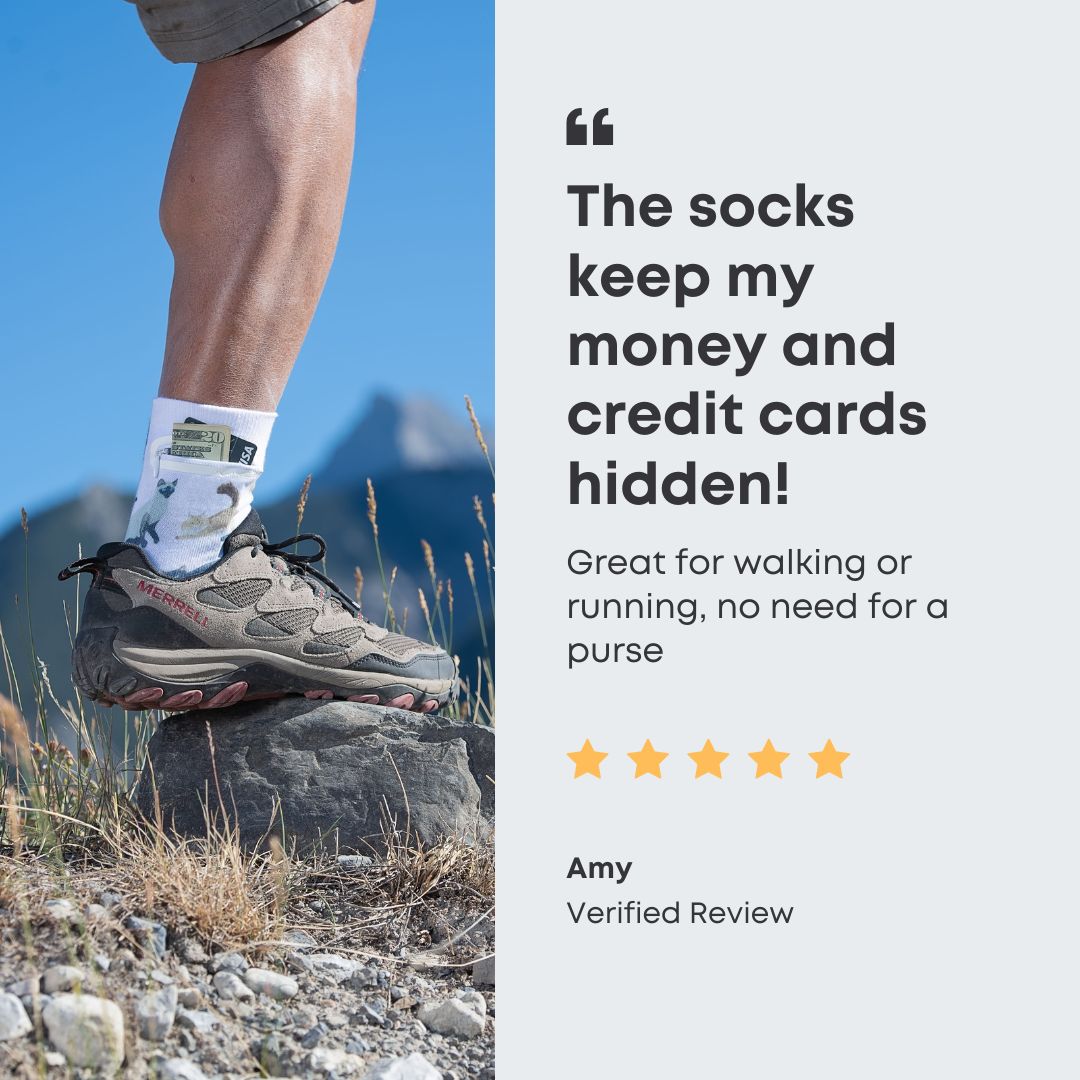 Zipper mPathy Sock Wallet - Conserve