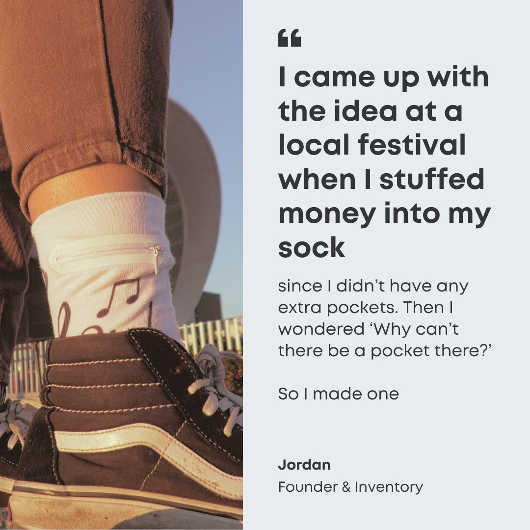 Zipper mPathy Sock Wallet - Conserve