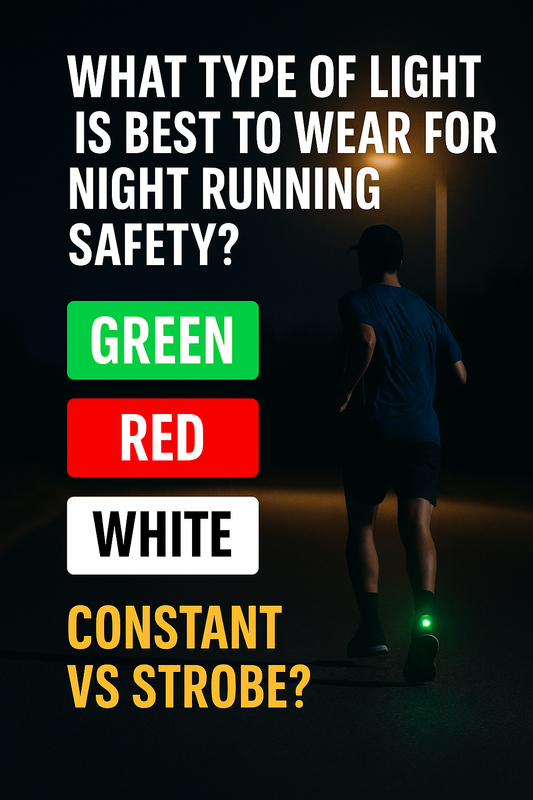 What Type of Light is Best to Wear For Night Running Safety?