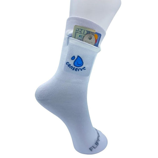 Zipper mPathy Sock Wallet - Conserve