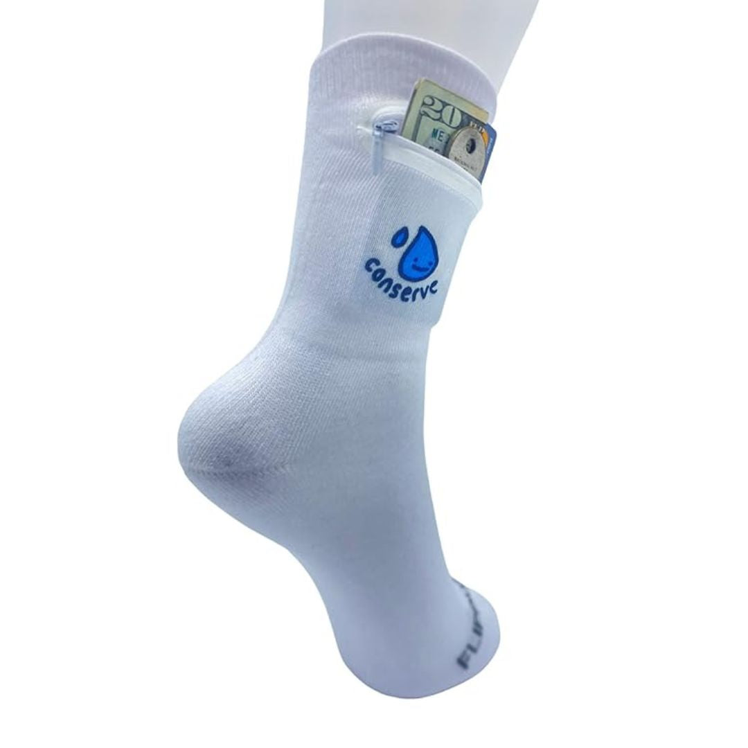 Zipper mPathy Sock Wallet - Conserve