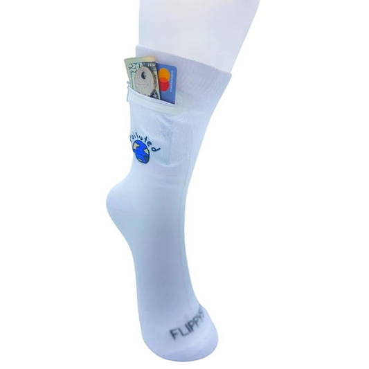 Zipper mPathy Sock Wallet - Polluted