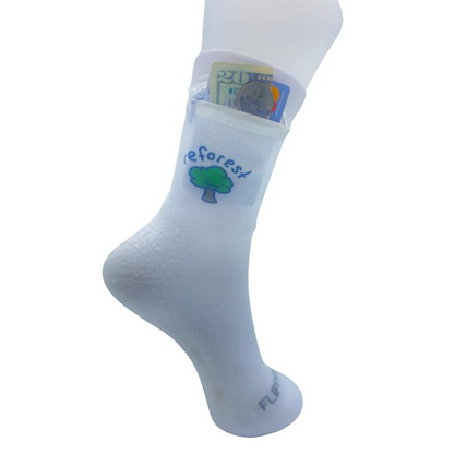 Zipper mPathy Sock Wallet - Reforest
