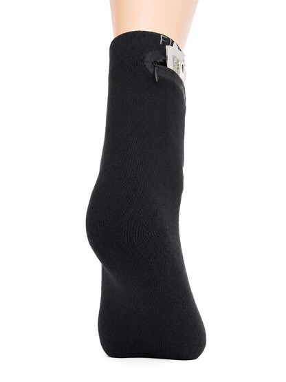 Zipper Sock Wallet (3 Pack) - Black Sock