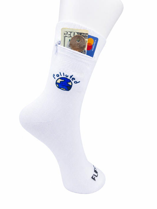 Zipper mPathy Sock Wallet - Polluted