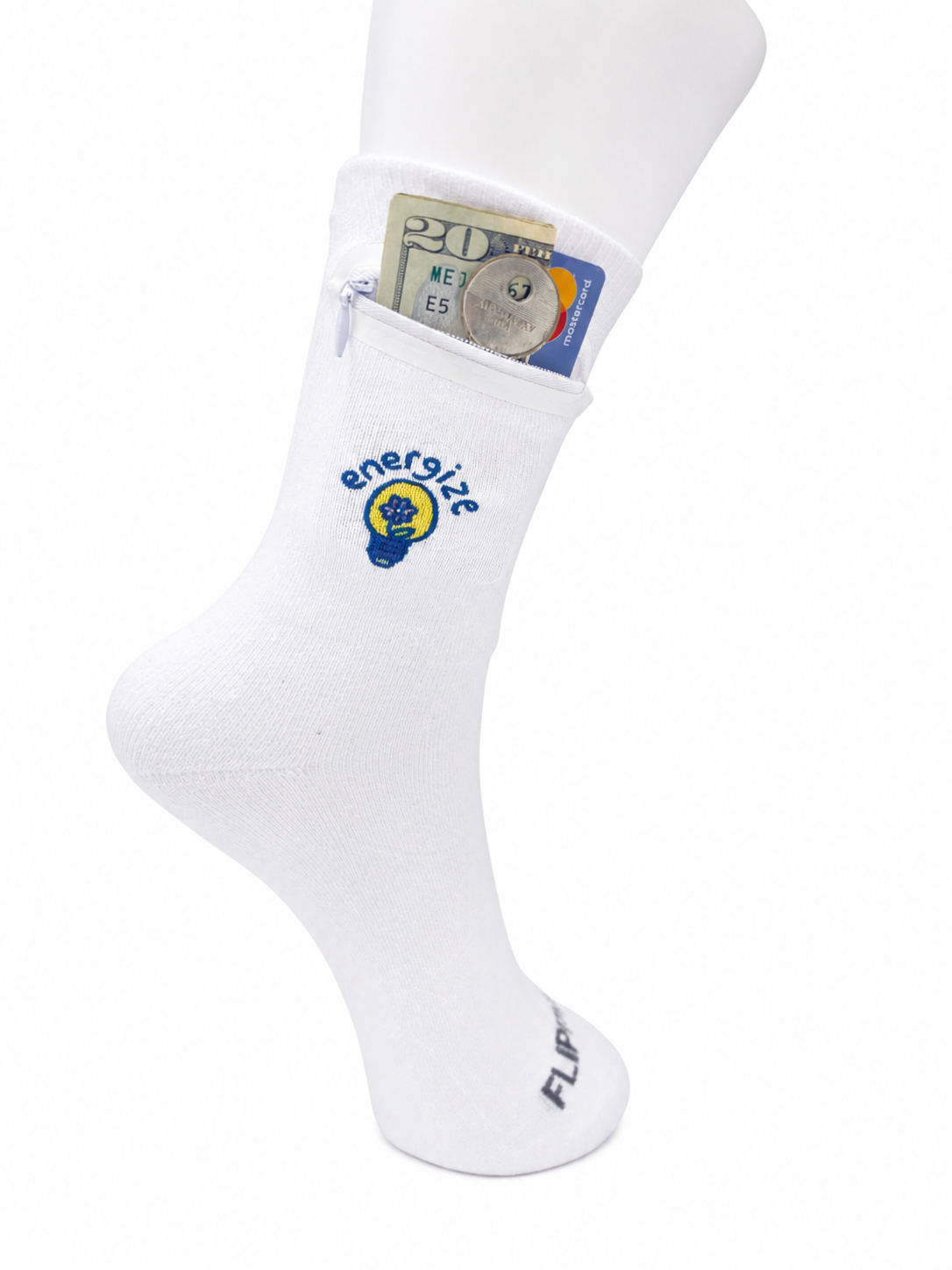 Zipper mPathy Sock Wallet - Energize