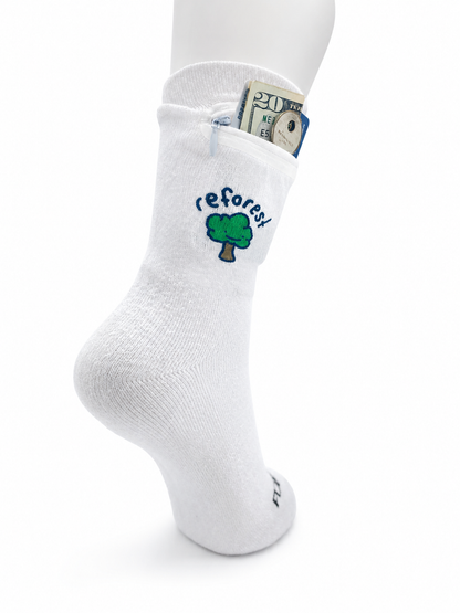 Zipper mPathy Sock Wallet - Reforest