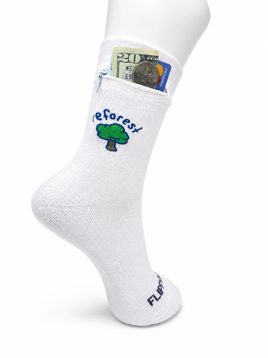 Zipper mPathy Sock Wallet - Reforest